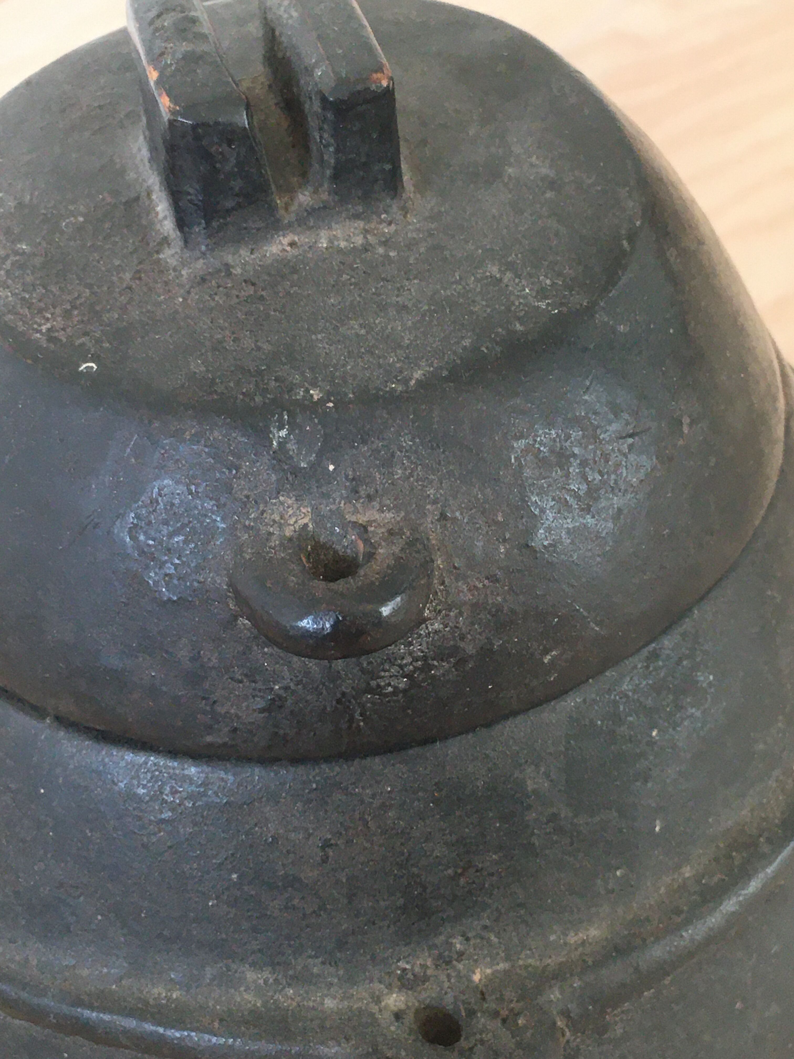 African ethnic wooden vase