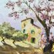 Tableau paysage provençal