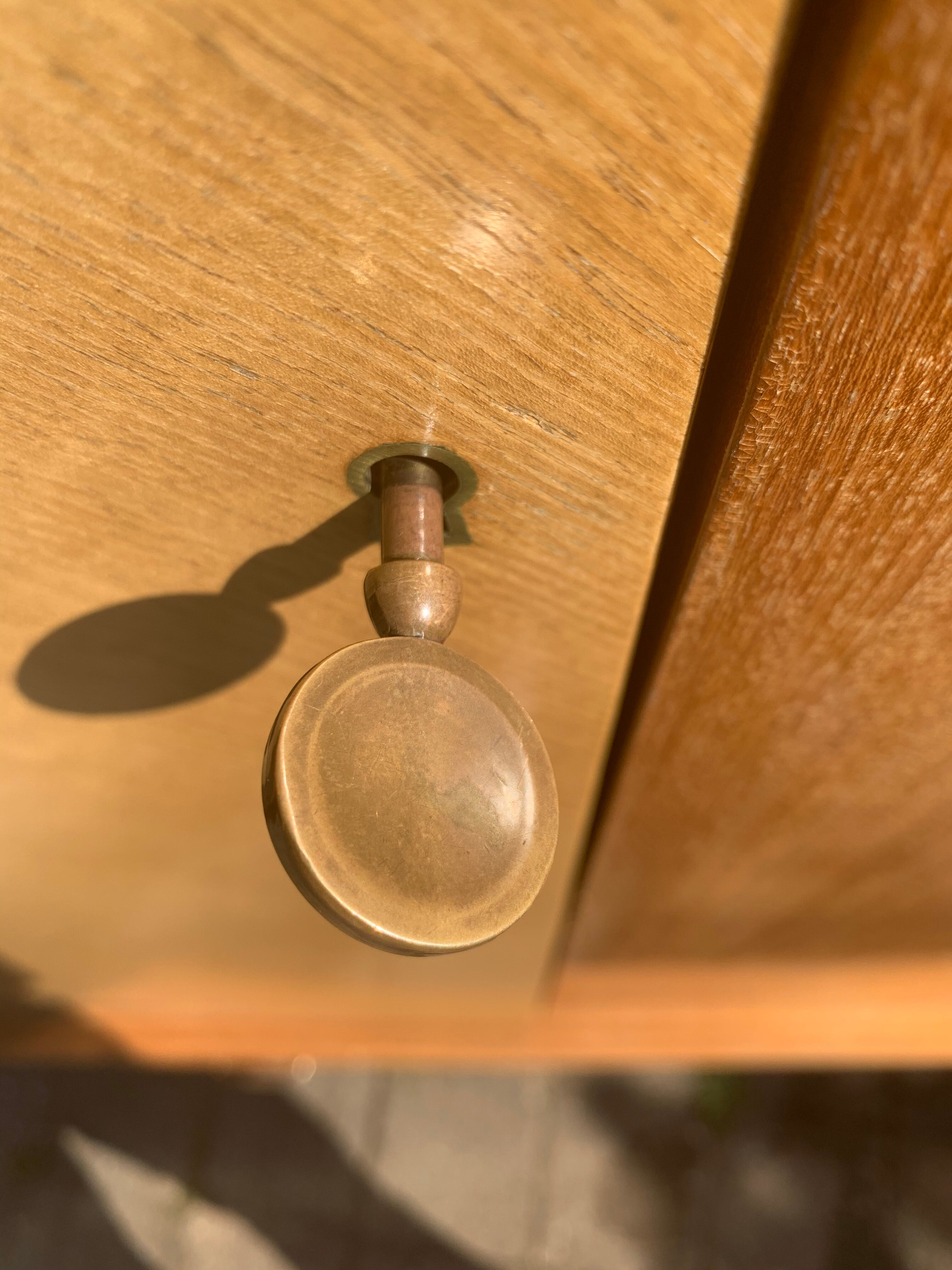 Vintage cabinet feet compass