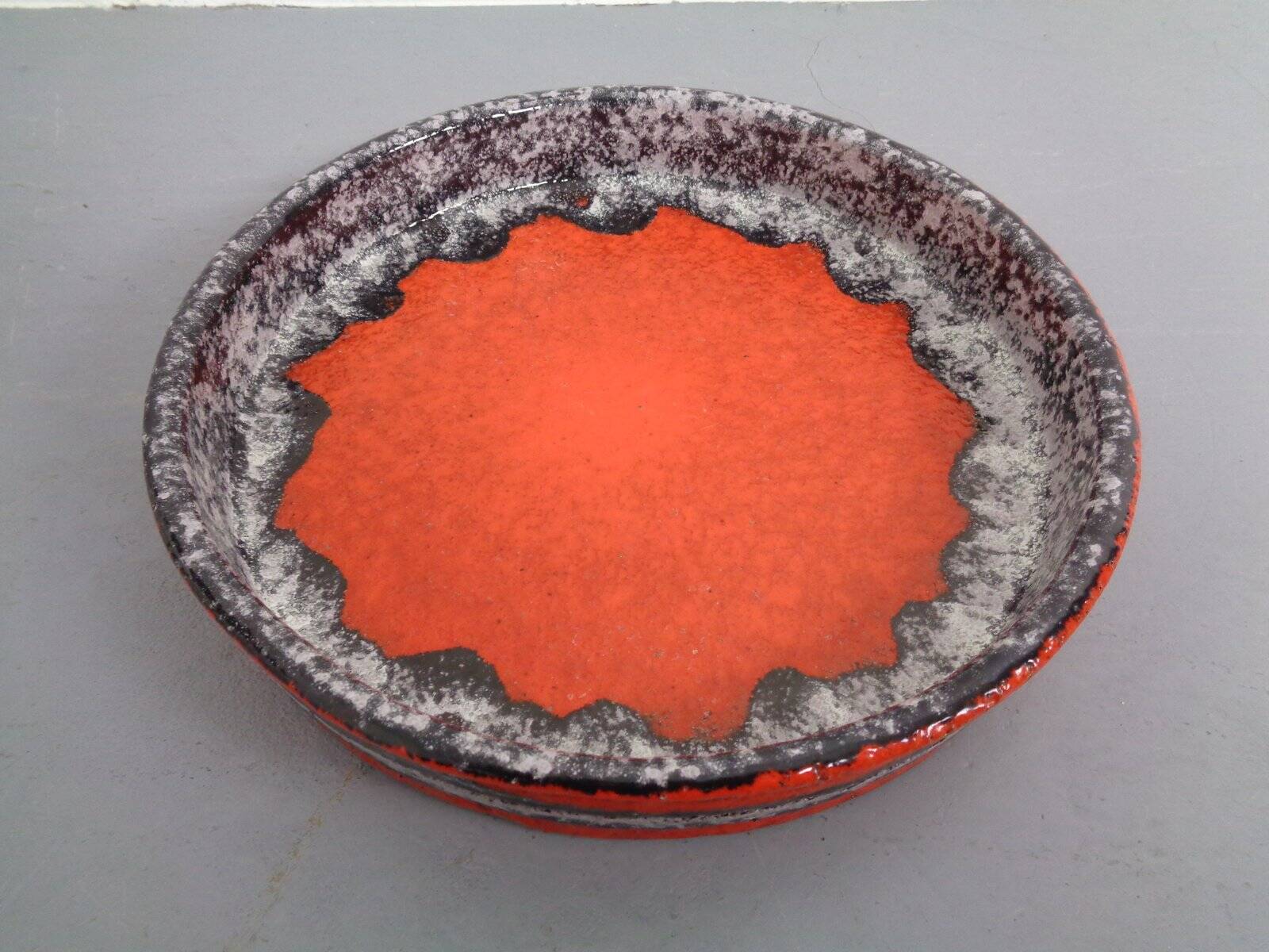 Fat Lava Ceramic Bowl, 1970s
