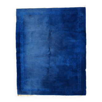 Tapis Vintage Khaden Tibétain en Laine, Années 1970, Élégance Artisanale