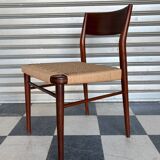 Set of 5 chairs from the 50s designed by Georg Leowald