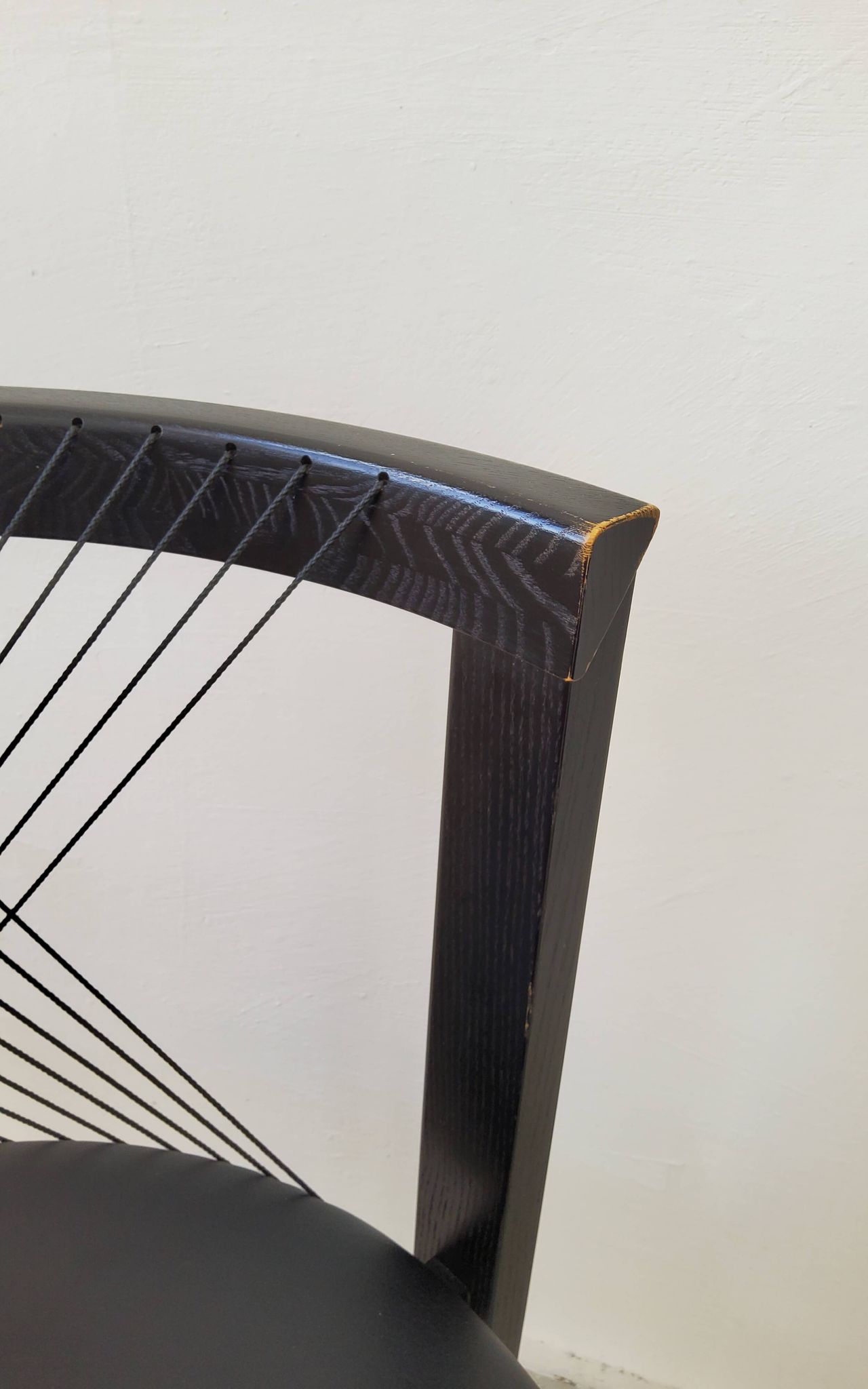 Vintage Niels Jorgen Haugesen String chairs for Tranekaer, Denmark 1980s
