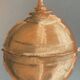 Signed painting Pastel terracotta "terracotta candy box" indigo paper