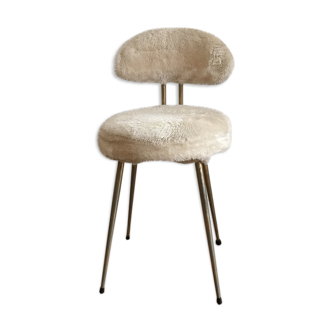 Vintage moumoute chair