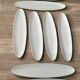 Bernardaud limoges empreinte 8 cuts oblong plates