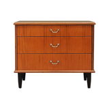 Commode en teck, design danois, années 60, fabriqué au danemark