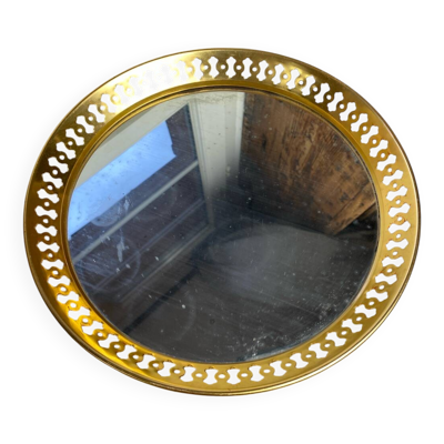 Plateau miroir Oxydor, années 50/60