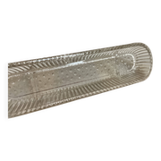 Vide poche, baguier verre moulé géométrique