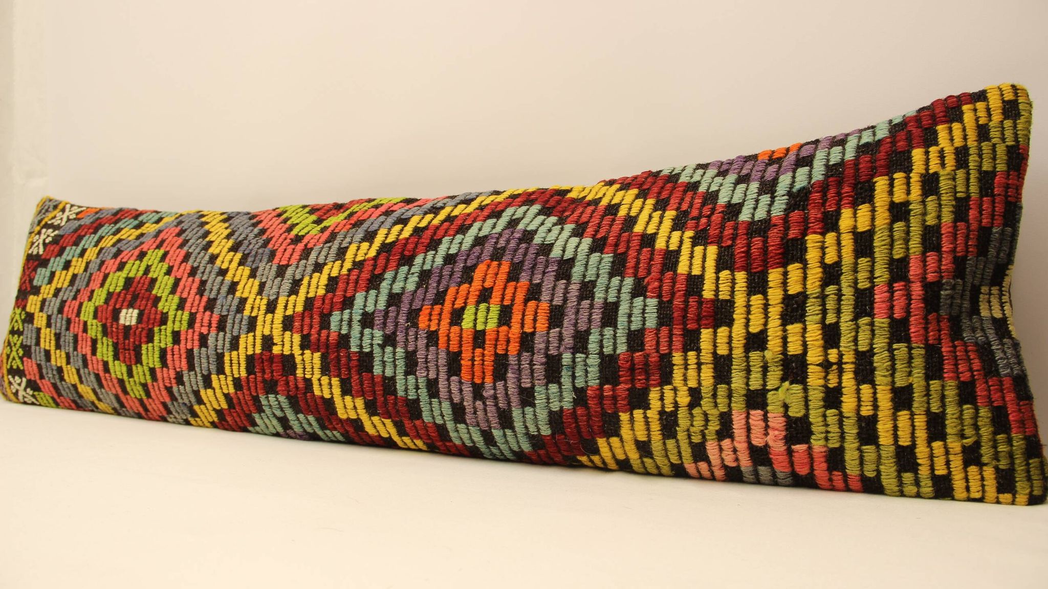 Turkish kilim cushion, 30x120 cm, OY-56