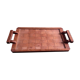 Woven wooden tray