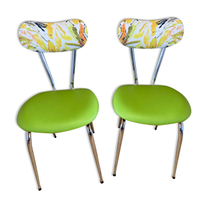 Chaises formica vintage revisitées