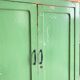 Meuble de métier en bois vintage