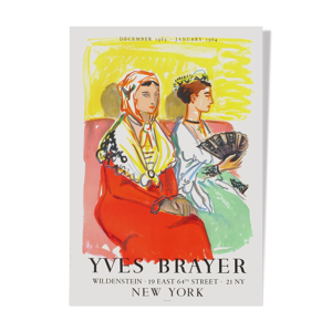 Affiche yves Brayer 1963