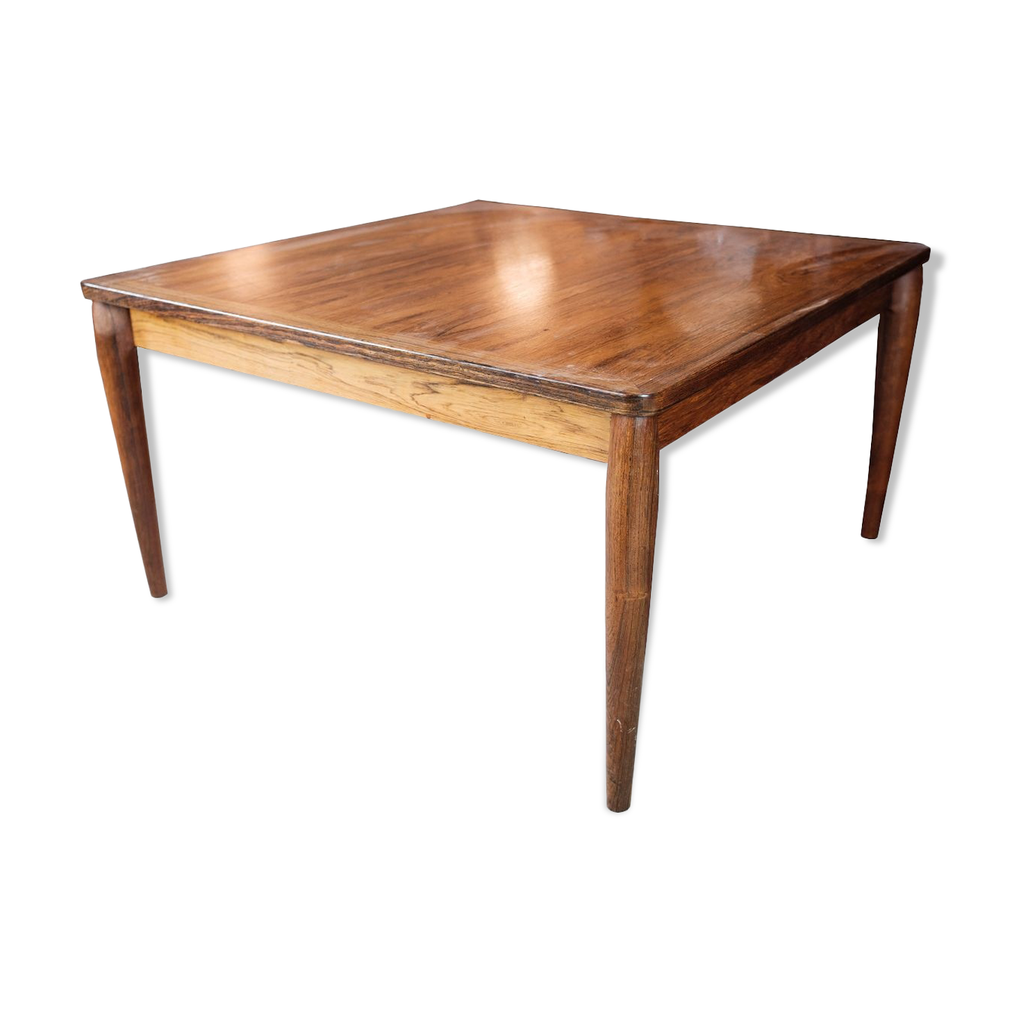Table basse danoise en palissandre des années 60