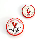 Set of old boxes in painted tole