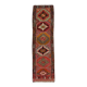 Herki vintage wool hallway rug, 310 x 83 cm