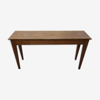 Old oak console, table