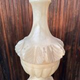 Alabaster lamp and column