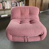 Armchair Soriana Afra and Tobia Scarpa 60s Cassina