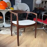 Kai Kristiansen Troja armchair in teak circa 1960.
