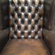 Flesh chesterfield wing Chair