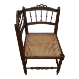 Corner chair canus Louis XV style