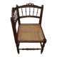 Corner chair canus Louis XV style