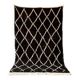 Tapis berbere fait main traditionnelle taille 100 x 200 cm
