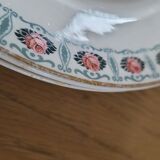 8 antique flat plates from Sté Céramique Maestricht