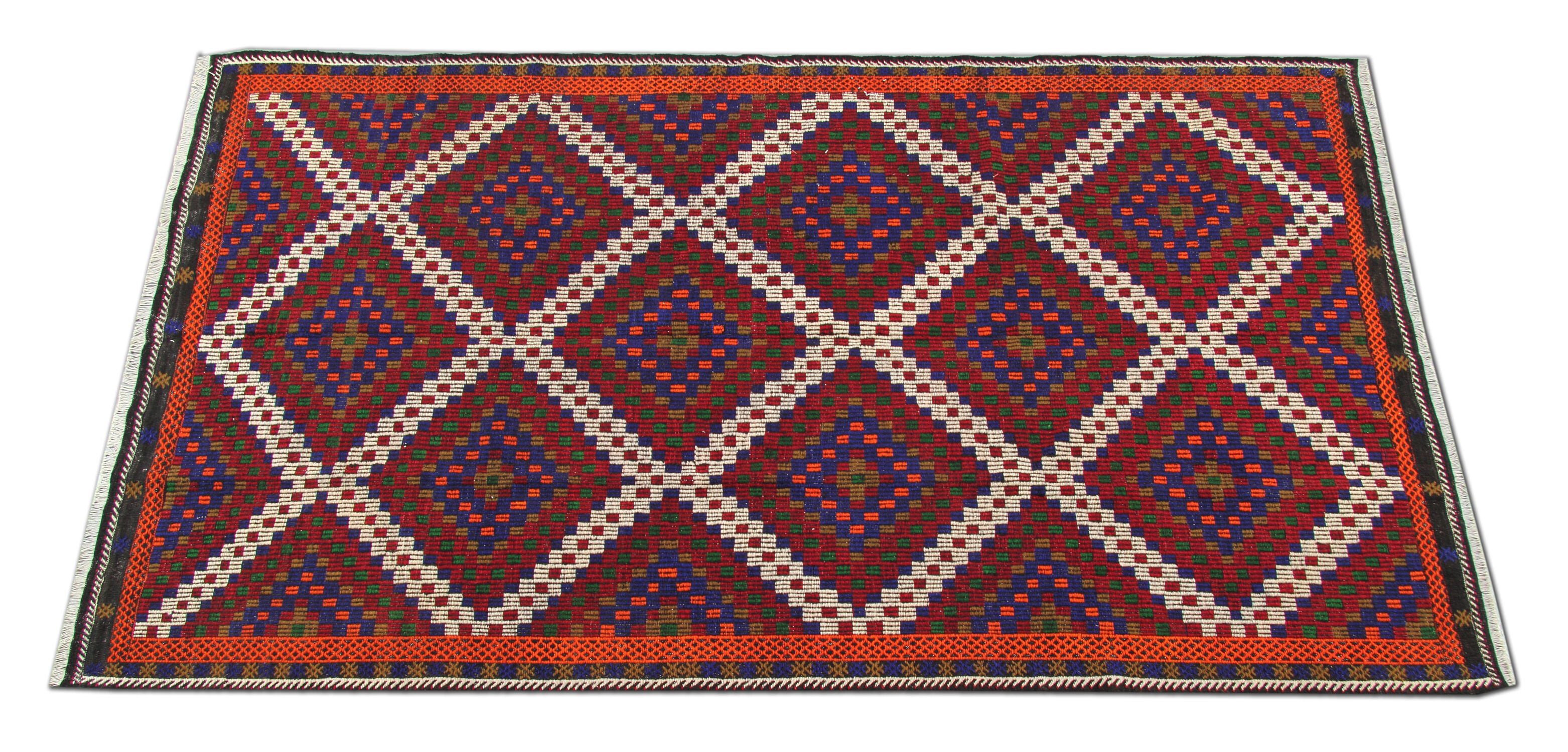 Handwoven Vintage Persian Kilim Rug 174x314cm
