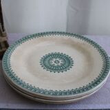 Set of 4 dessert plates