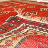 Old Uzbek Gulyam handmade carpet 104cm x 170cm