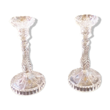 2 bougeoirs