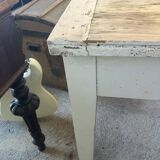 Grande Table de Ferme avec Tiroir