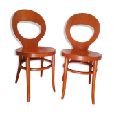 Lot de 2 chaises Baumann modèle Mouette