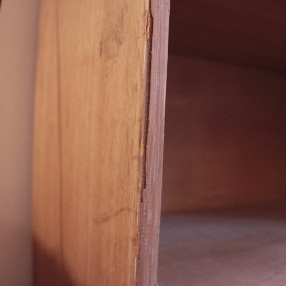 Workshop cabinet with compartments