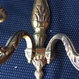 Pair of Bronze Louis XV style appliques with 2 lights
