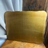 Grand plateau en bois florentin