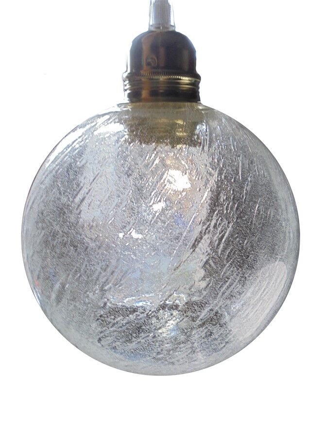 Bubble glass pendant light