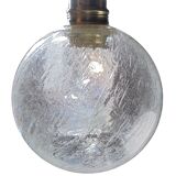 Bubble glass pendant light
