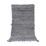 Berber carpet black zanafi 145x260 cm