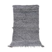 Black Berber rug zanafi 145x260 cm