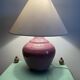 Vintage sandstone table lamp