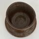 Glazed pottery water butter dish