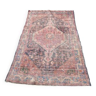 Old Persian carpet 1.62 m wide and 2.33 meters long