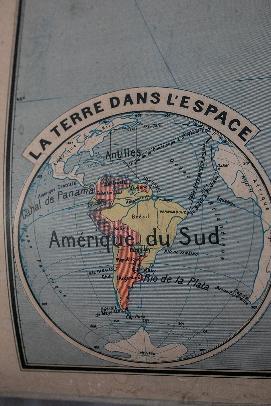 La carte de géographie Amérique du Sud Armand Colin n°20