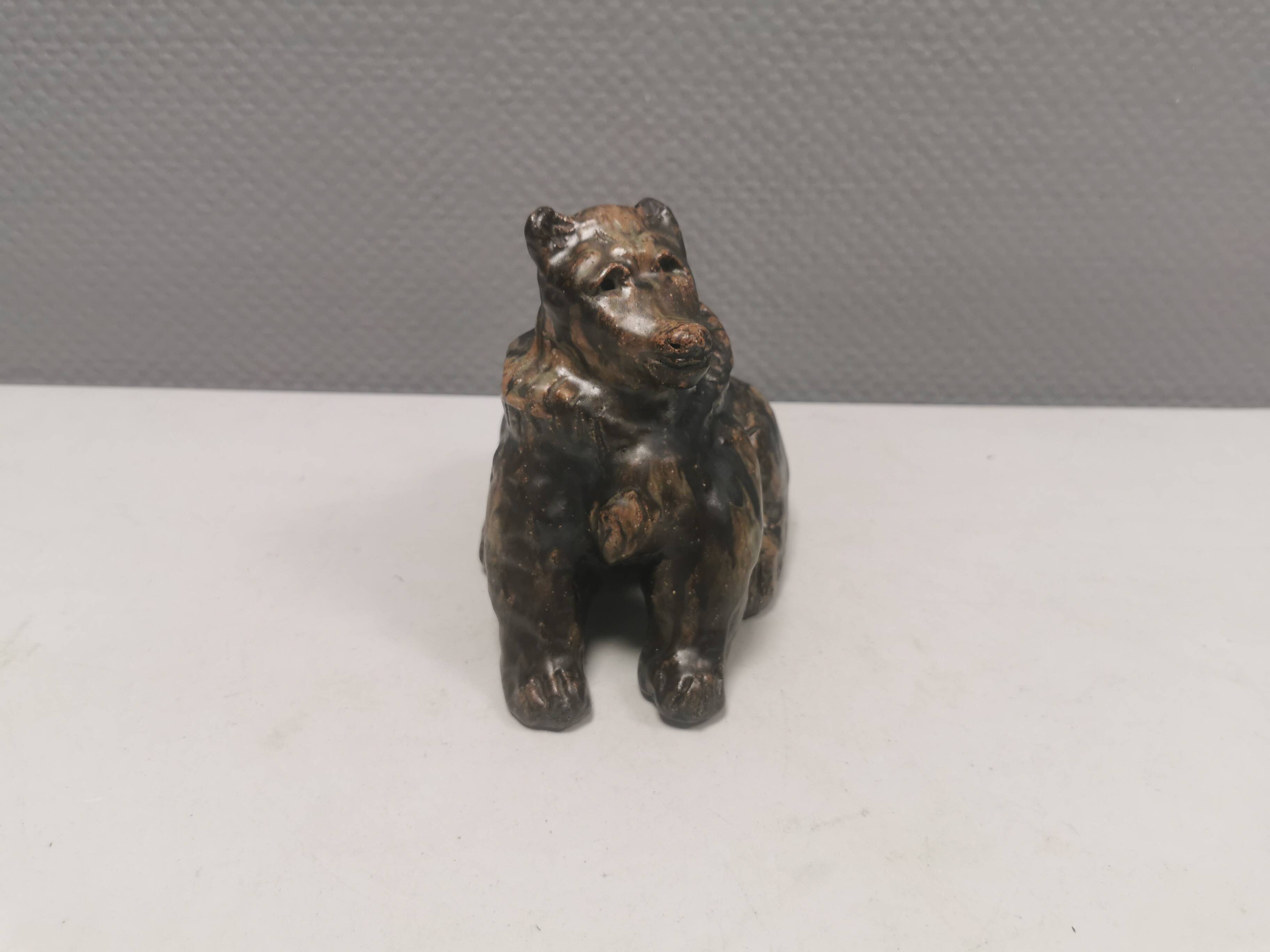 Beautiful ceramic bear, Danish and estimated to be from the 1960-70s.