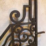 Grilles portail portes anciennes fer forgé XX° Art Déco