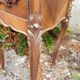 WOODEN BEDSIDE TABLE STYLE LOUIS XV ROCAILLE